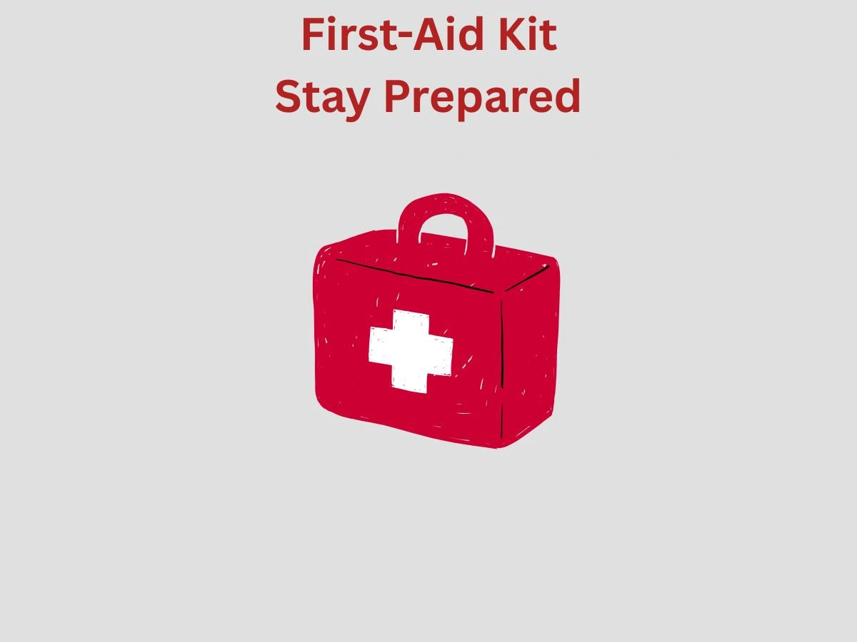 First Aid Kit Be Prepared for Minor Mishaps