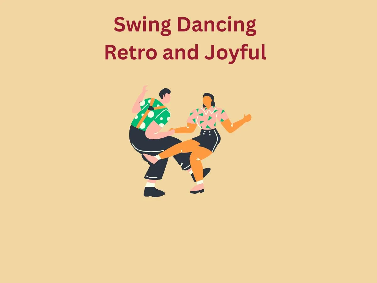 Swing Dancing Retro and Joyful